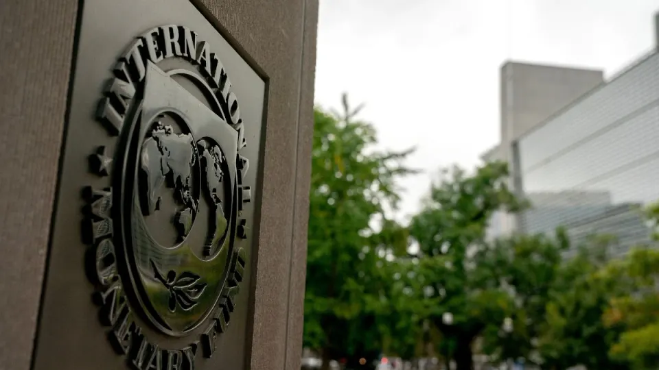 The IMF headquarters seal