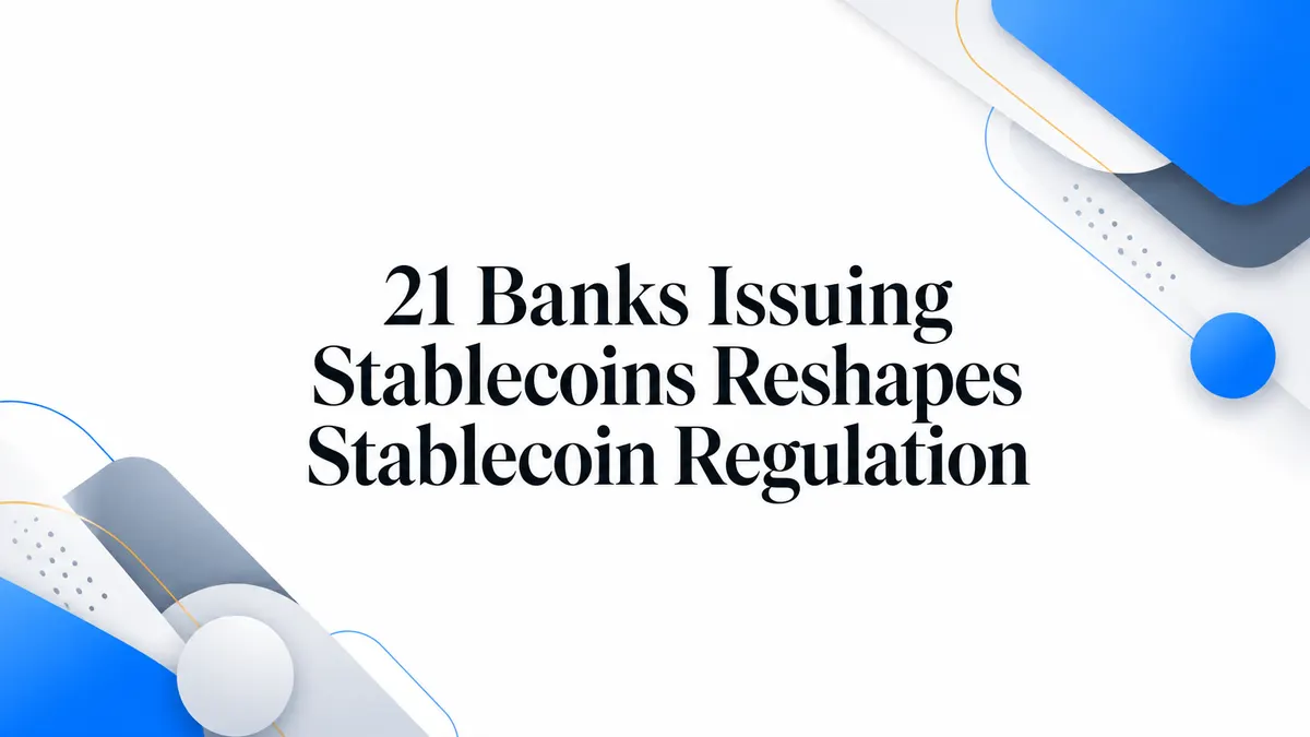 The BIS questions stablecoins just as 21 banks bet on them