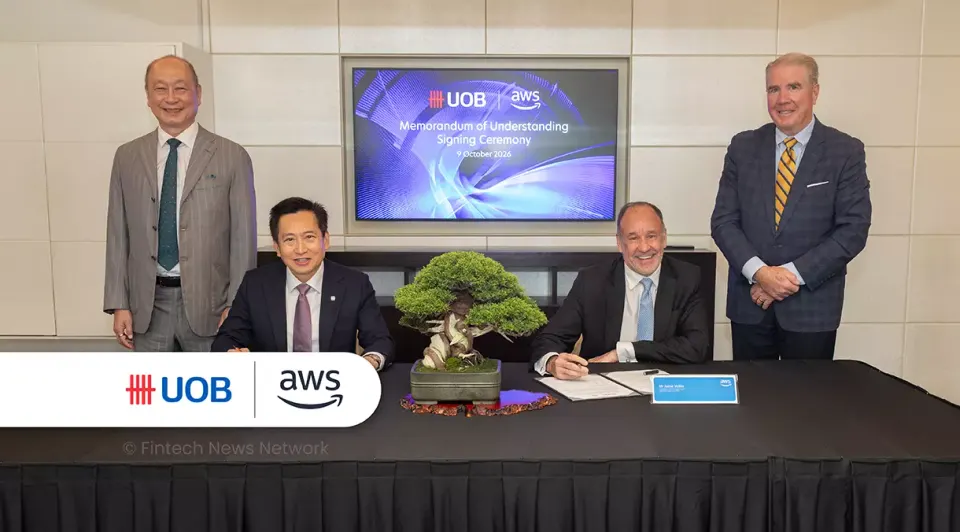 UOB and AWS partnership graphic