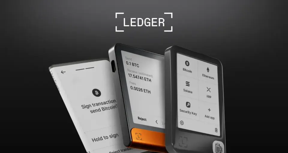 Ledger hardware wallet branding