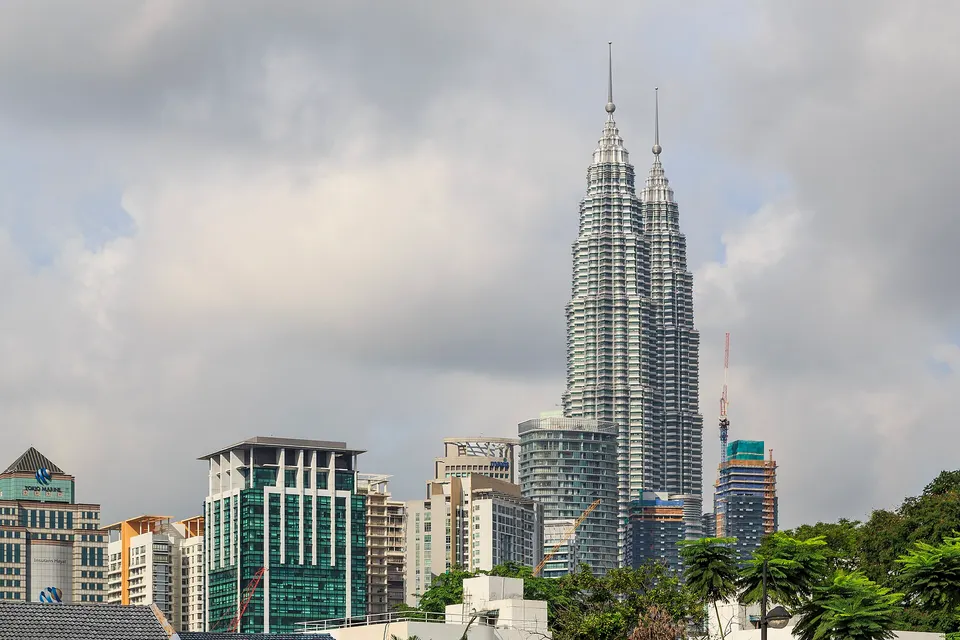 The Kuala Lumpur skyline