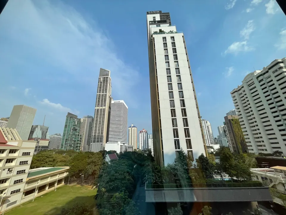 The Bangkok skyline
