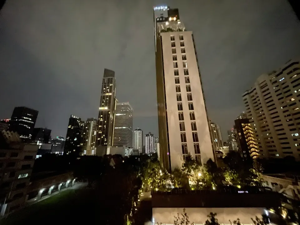 The Bangkok skyline