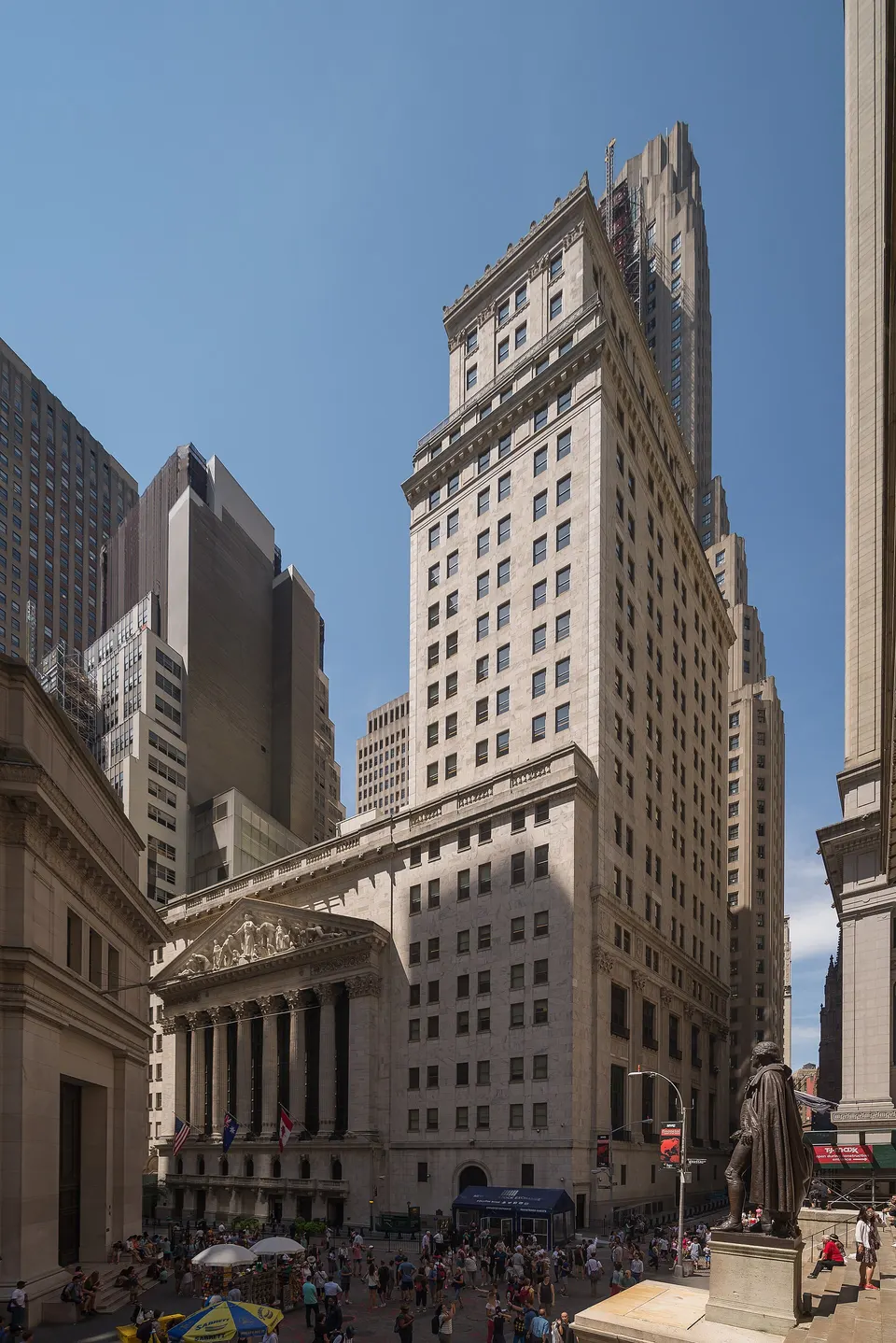 The New York Stock Exchange building