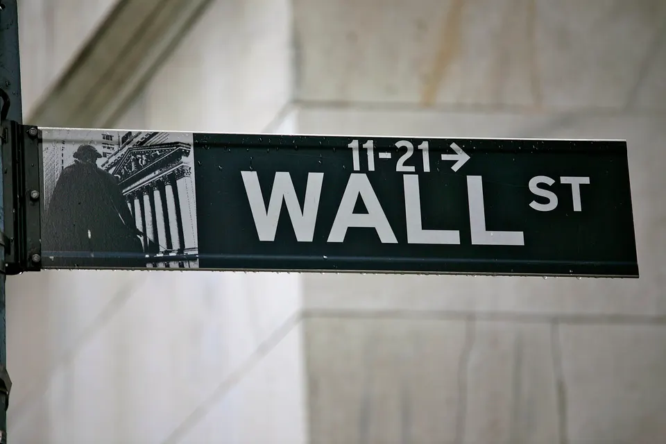 Wall Street in New York