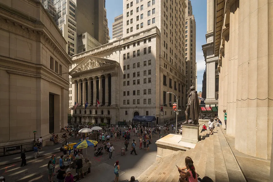 The New York Stock Exchange building