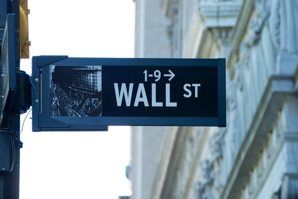 Wall Street in New York