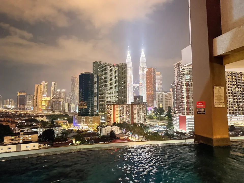 The Kuala Lumpur skyline