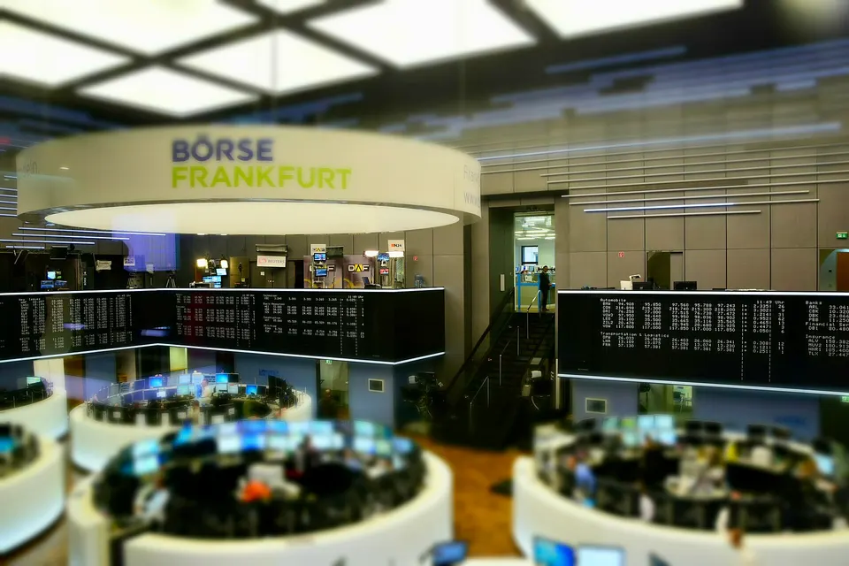 The Frankfurt financial district