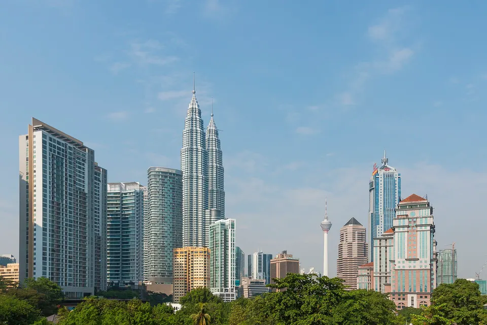 The Kuala Lumpur skyline