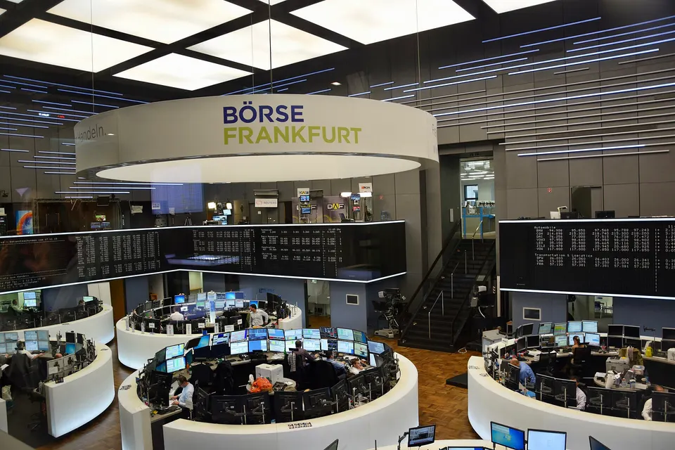 Frankfurt financial district