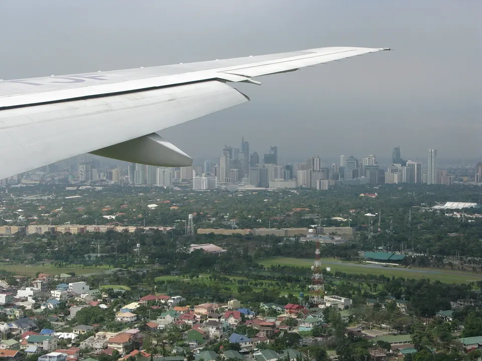 The Manila skyline
