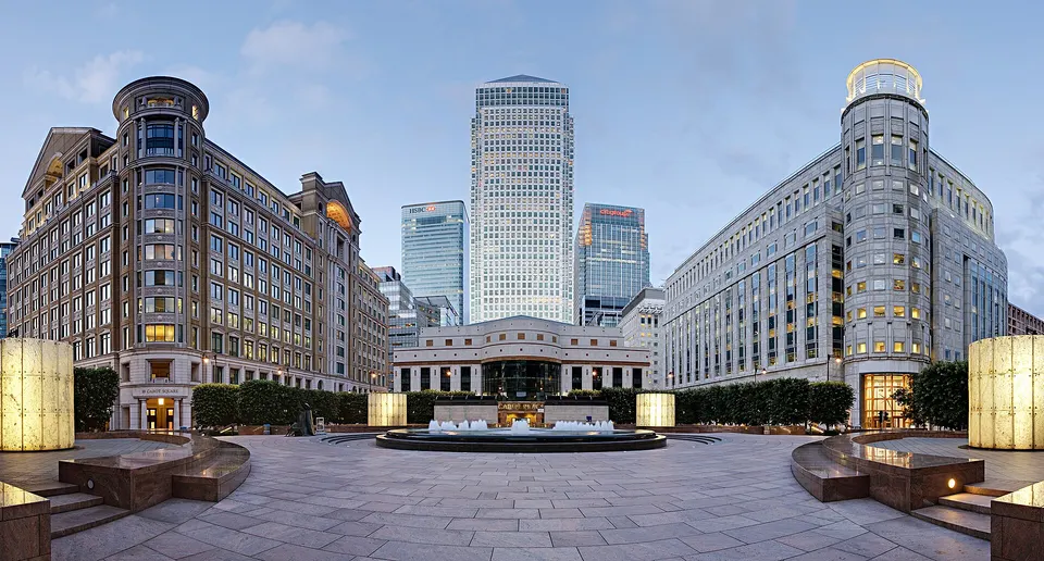 City of London financial district
